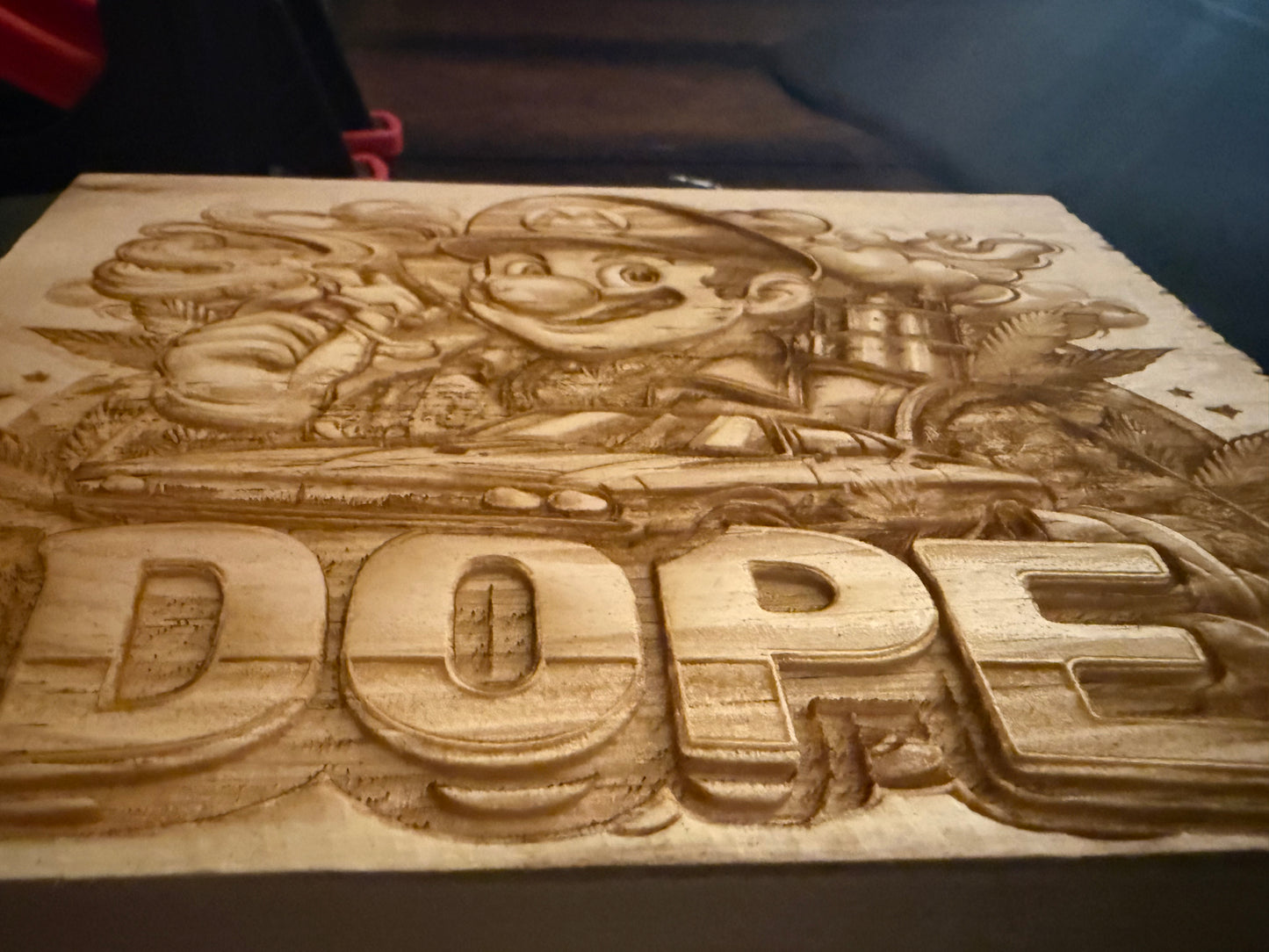 Custom Laser Engraved Wood Plaque with Resin Finish | Premium Personalized Wall Art
